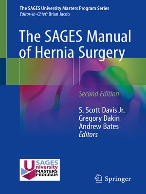 cover image of The SAGES Manual of Hernia Surgery